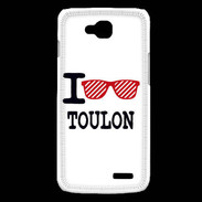 Coque LG L90 I love Toulon 2