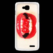 Coque LG L90 Bouche et nounours PR
