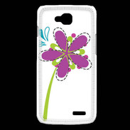 Coque LG L90 fleurs 3