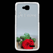 Coque LG L90 Belle rose PR