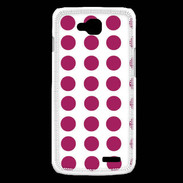 Coque LG L90 pois rouge