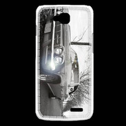 Coque LG L90 Voiture en noir et blanc PR 20