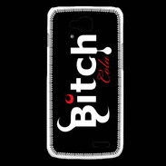 Coque LG L90 Bitch Cola fond noir