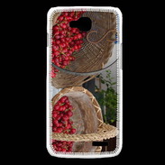 Coque LG L90 DP Panier de fruits