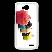 Coque LG L90 Cupcakes en rang PR