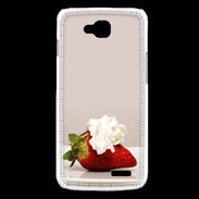 Coque LG L90 Fraise chantilly PR