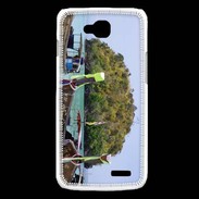 Coque LG L90 DP Barge en bord de plage