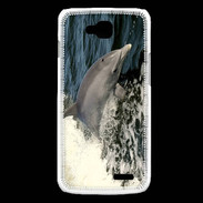 Coque LG L90 Coque Dauphin et vague