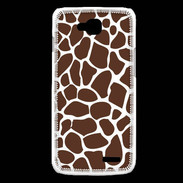 Coque LG L90 motif girafe 2