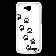 Coque LG L90 pattes de chats/chiens 1