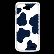 Coque LG L90 vache bleue 