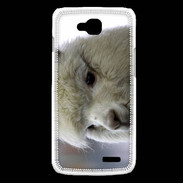 Coque LG L90 portrait de lama PB 1