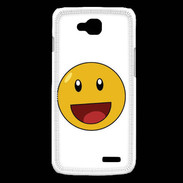 Coque LG L90 smiley 4