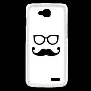 Coque LG L90 moustache 1