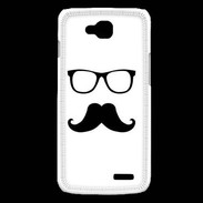 Coque LG L90 moustache 3