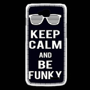 Coque LG L90 Keep Calm Funky Noir