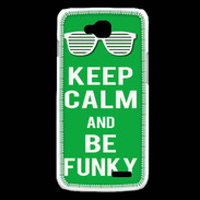 Coque LG L90 Keep Calm Funky Vert