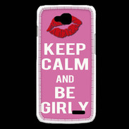 Coque LG L90 Keep Calm Girly Rose
