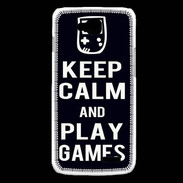 Coque LG L90 Keep Calm Play games Noir