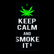 Coque LG L90 Keep Calm Smoke Noir