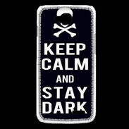 Coque LG L90 Keep Calm Stay dark Noir