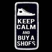 Coque LG L90 Keep Calm Buy Shoes Noir