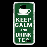 Coque LG L90 Keep Calm Drink Tea Vert