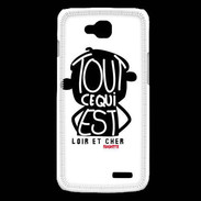 Coque LG L90 Adishatz Humour Loir et Cher