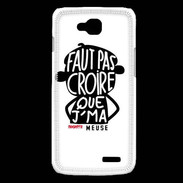 Coque LG L90 Adishatz Humour Meuse