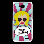 Coque LG L90 Miss Clubbing Blonde
