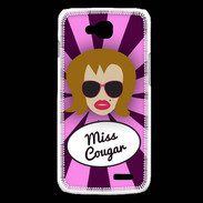 Coque LG L90 Miss Cougar Rousse