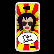 Coque LG L90 Miss Latina Brune