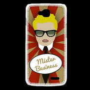 Coque LG L90 Mister Business Blond