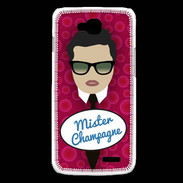 Coque LG L90 Mister Champagne Brun