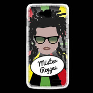 Coque LG L90 Mister Reggae Blanc