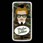 Coque LG L90 Mister Soldier Roux