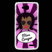 Coque LG L90 Miss Cougar Black