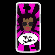 Coque LG L90 Miss Fashion Black