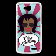 Coque LG L90 Miss Clubbing Black