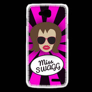 Coque LG L90 Miss Swag Chatain