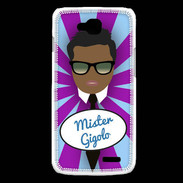 Coque LG L90 Mister Gigolo Black
