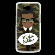 Coque LG L90 Mister Soldier Black