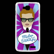 Coque LG L90 Mister Swag Roux