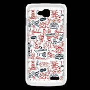 Coque LG L90 Adishatz All Over Rugby YM