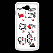 Coque LG L90 Adishatz Check Fest G