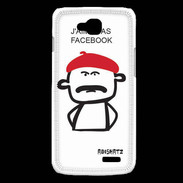 Coque LG L90 Adishatz J'aime pas Facebook