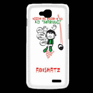 Coque LG L90 Adishatz Leçon de rugby