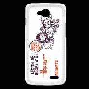 Coque LG L90 Adishatz Raffut au rugby