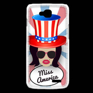 Coque LG L90 Miss USA Brune