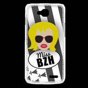 Coque LG L90 Miss Bretagne Blonde